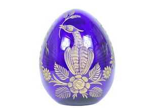 Russian Blue Crystal Egg