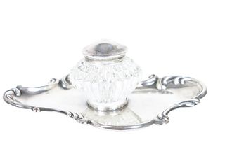Sterling Inkwell, 3 OZT