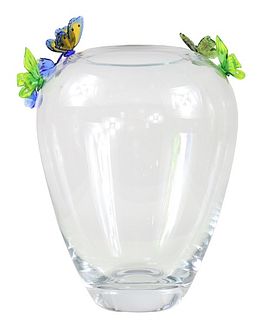 Large Waterford Crystal Vase by Marquis