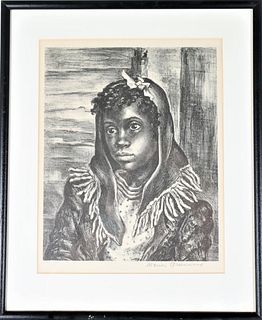 Marion Greenwood (1909-1970) American, Lithograph