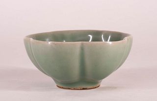 Rare Longquan Celadon Lobed Cup