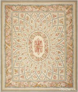 MODERN CHINESE AUBUSSON RUG. 10 ft x 8 ft (3.05 m x 2.44 m)