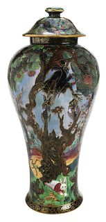Wedgwood Fairyland Lustre "Ghostly Wood" Vase