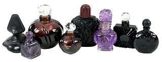 Eight Miniature Perfume Bottles