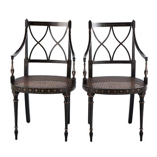 Pair of American Classical Style Chairs
