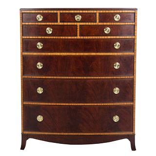 Councill Craftsman Chippendale Style Tall Chest
