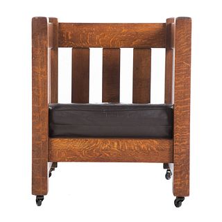 Mission Arts & Crafts Oak Chair
