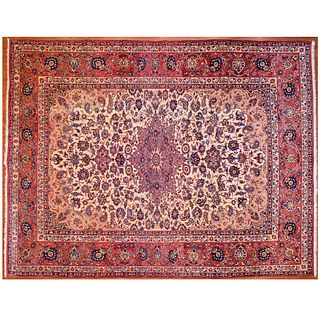 Isfahan Carpet, Persia, 10 x 13