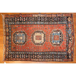 Antique Shirvan Rug, Caucasus, 4.7 x 6.11