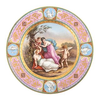 Vienna Porcelain Cabinet Plate