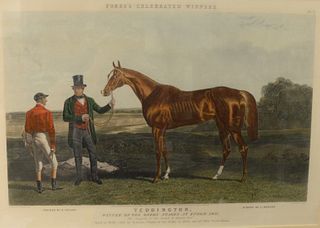 After John Frederick Herring, Sr., (British, 1795 - 1865), "Fores's Celebrated Winners, Teddington, Winner of the Derby Stakes at Epsom, 1851," lithog