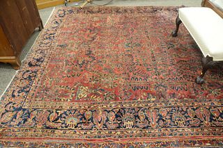 Sarouk Oriental Carpet, 8' 8" x 11' 4".