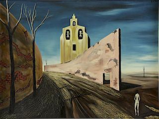 GUILLOT, Alvaro. Oil on Canvas. "La Chapelle