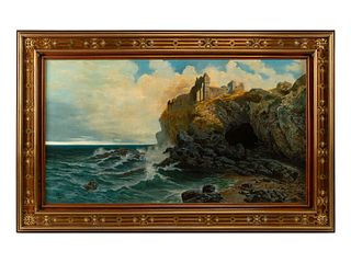 R. Turner
(20th Century)
Coastal Scene, 1907