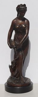 Gadaiy? Signed Bronze Sculpture "Rebecca"