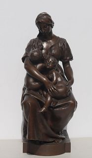 Paul Dubois (Fr 1827-1905) "Maternity".