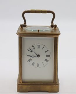 H.N & C Brass Repeater Carriage Clock