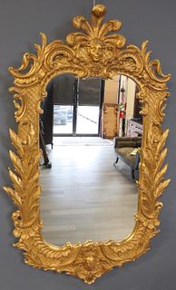 Vintage And Quality Carved And Giltwood Mirror.