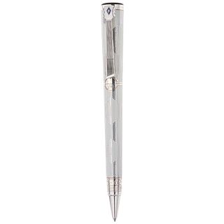MONTBLANC JOHN LENNON PEN, 1940 EDITION IN .925 SILVER AND LACQUER