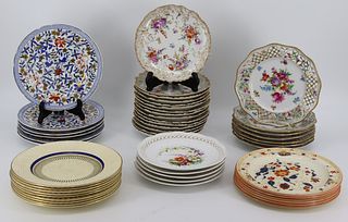 Grouping Of Assorted English & German Porcelain.