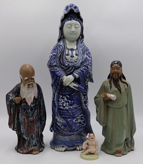 (4) Assorted Chinese and Japanese Figures.