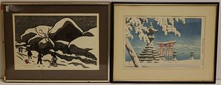 (2) Japanese Prints Inc. Saito and Kawase.