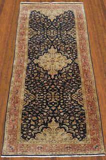 Vintage Long And Wide Finely Hand Woven Runner
