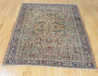 Antique And Finely Hand Woven Caucasian Carpet.