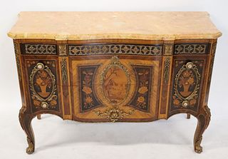 Antique & Finest Quality Louis XV Style Inlaid