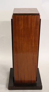 Art Deco Continental Wood Pedestal