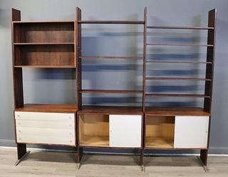 Midcentury Rosewood Wall Unit