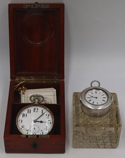 Grouping of Unusual Antique Pocket Watches.
