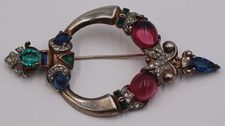 JEWELRY. Vintage Trifari Jewels of Tanjore Brooch.