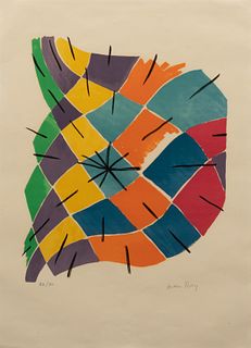 Man Ray
(American, 1890-1976)
Vitrail, 1968