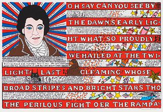 Howard Finster  Francis Scott Key: Oh Say Can You See
