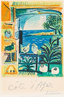 Pablo Picasso  Cote d'Azur (Azur 31, Czwiklitzer 177)