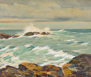 Gustave Cimiotti  Seascape
