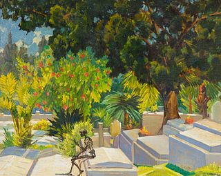 Gustave Cimiotti  The Graveyard, Bermuda