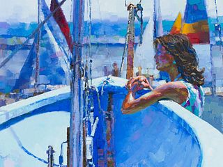 Howard Behrens  Untitled (Woman with Boat)