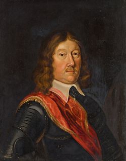 (Attributed to) Paul van Somer I  Portrait
