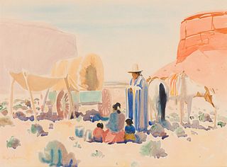 Gerard Curtis Delano  Navajo Camp