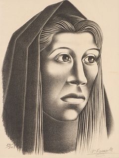 Francisco Dosamantes  Head of a Woman