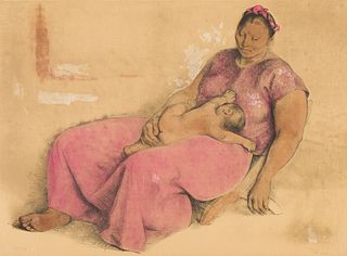 Francisco Zúñiga  Madre Juchiteca (Juchitecan Mother) (B. 9)