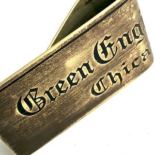 Green Engineering Money Clip - Chicago Brass