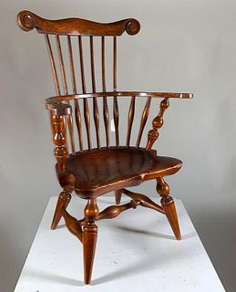 Miniature Wallace Nutting Comb Back Windsor Chair