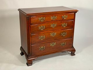 American Chippendale Mahogany Chest of Drawers, 18thc.