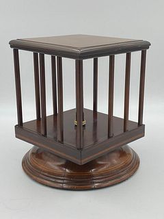 Regency Mahogany Rotating Table Bookstand, 19thc.