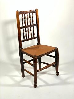 English Oak Country Side Chair, 18th/19thc.