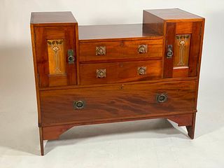 Art Nouveau Style Mahogany Dresser
