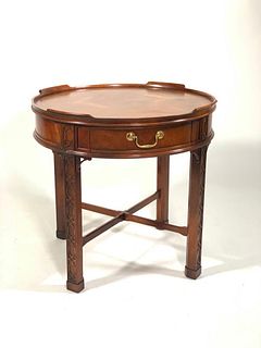 Baker Chippendale Style Occasional Table